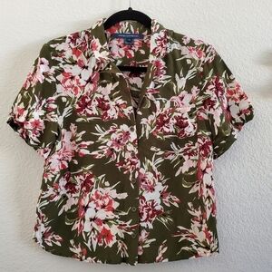𝅺french connection floral top